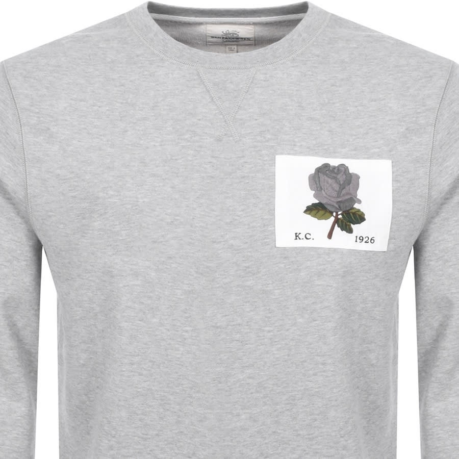 Alternative Image for ProductKent And Curwen 1926 Icon Sweatshirt Grey2